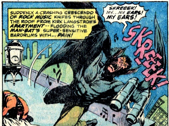 Man-Bat hated Jack White before it was cool.