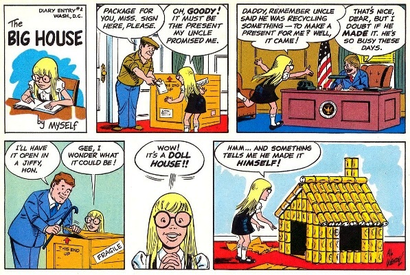 My Republican maternal grandfather bought my dad a six-pack of Billy Beer as a joke once. My Republican maternal grandfather had a fucked up sense of humor.