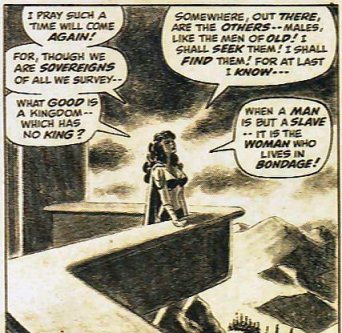 ''A truly egalitarian world is a dream worth fighting for! Oops! I better get changed, this trois ain't gonna menage itself!''