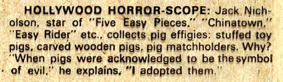 All beef and no bacon makes Jack a dull boy.