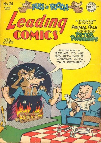 It's funny because the wolf is going to die a horrible and painful death.